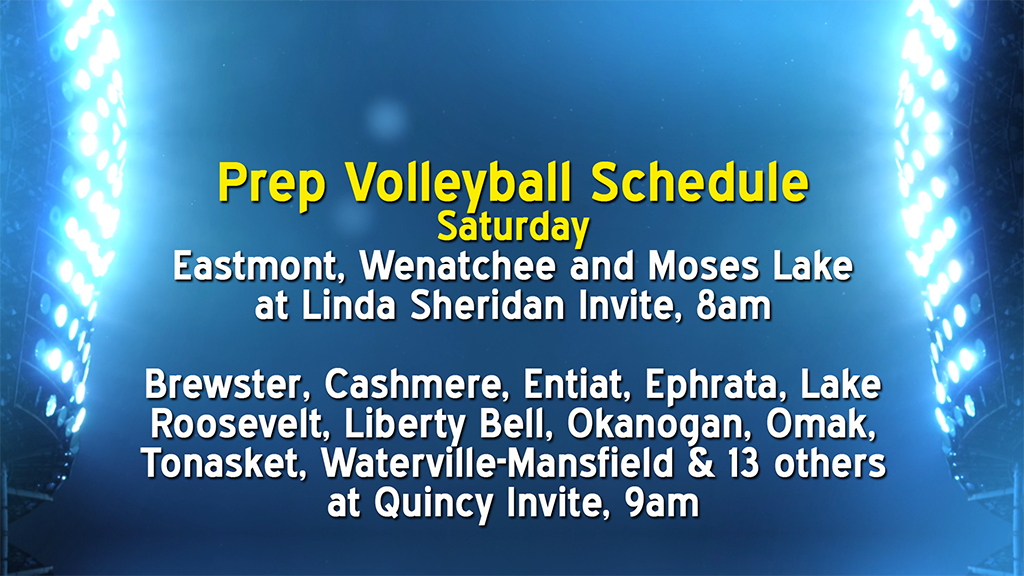 Prep Volleyball Schedule 09-23-22